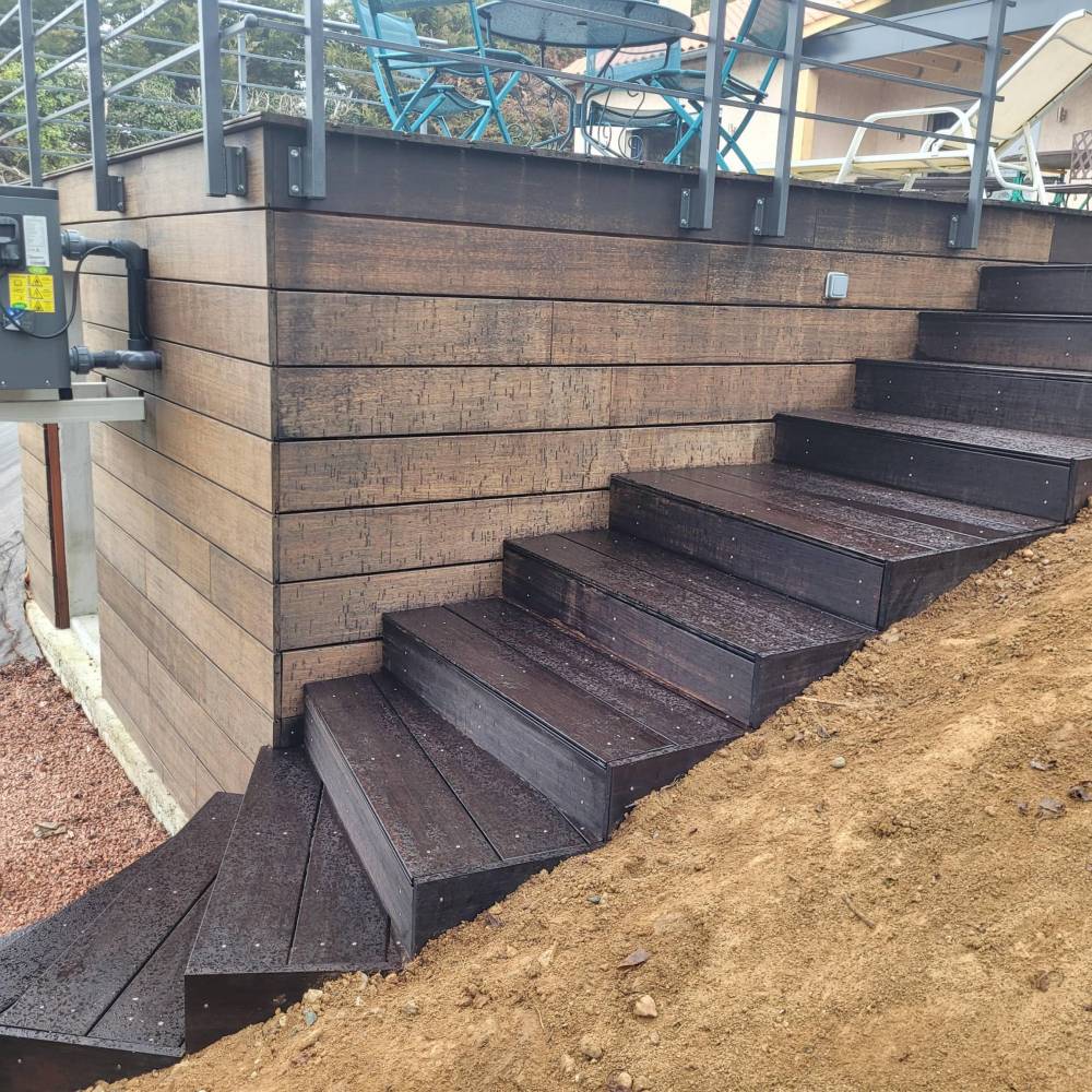 escalier bois